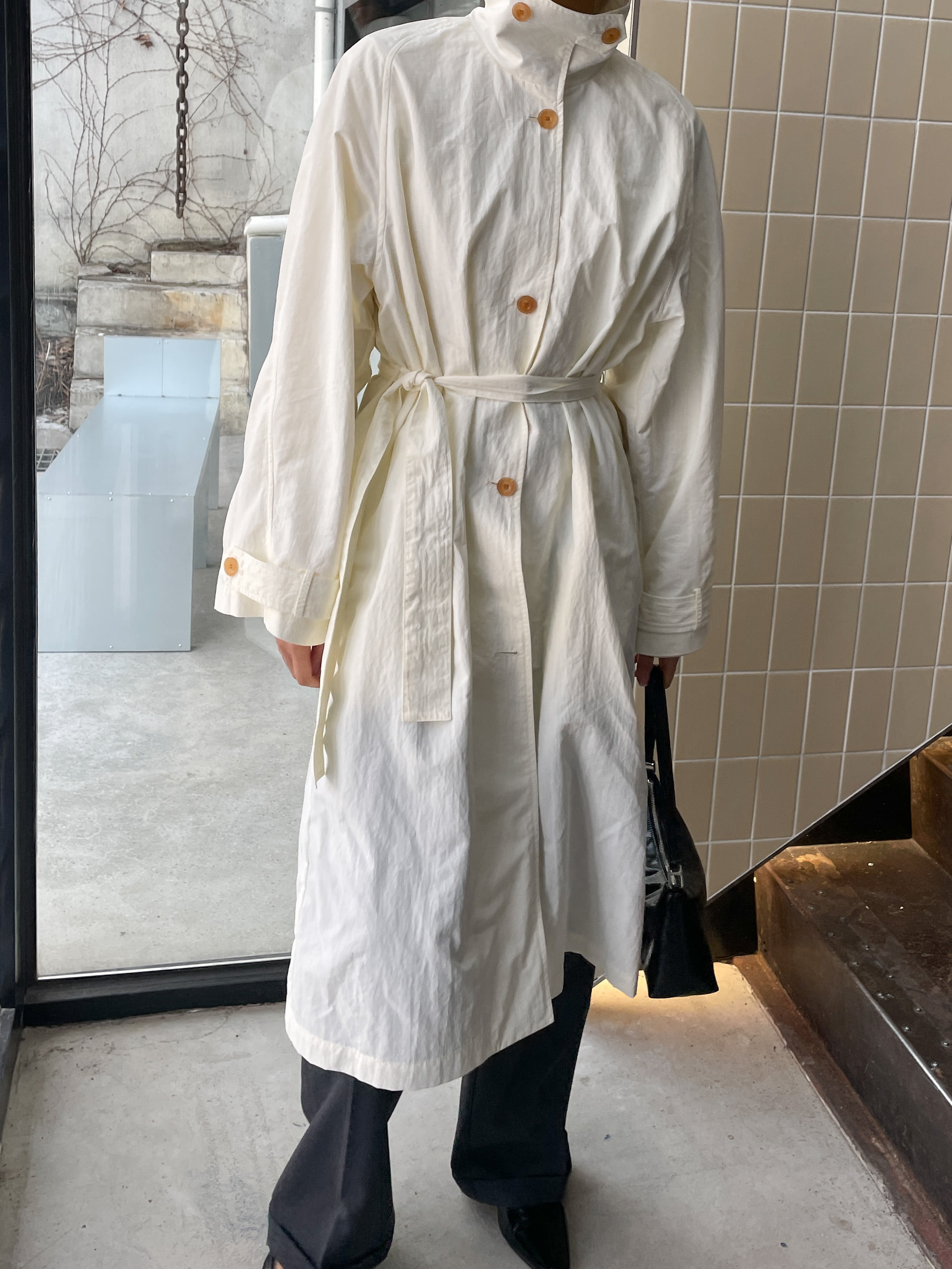 [RESTOCKED] OVER FIT LIGHT TRENCH COAT